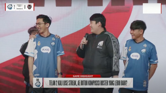 Winstreak pecah oleh Alter Ego! EVOS Legends lengser dari puncak ... EVOS Menang Tipis atas Alter Ego, Laga Berlangsung Ketat