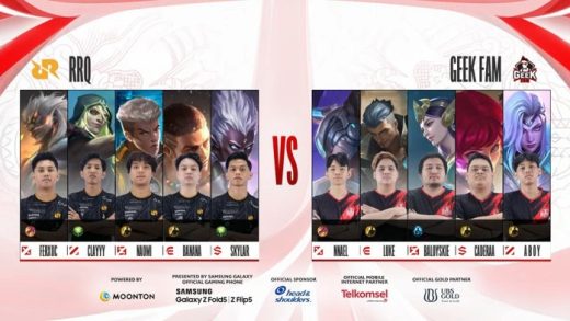 RRQ Menang 2-0 atas Geek Fam, Zaya Jadi MVP