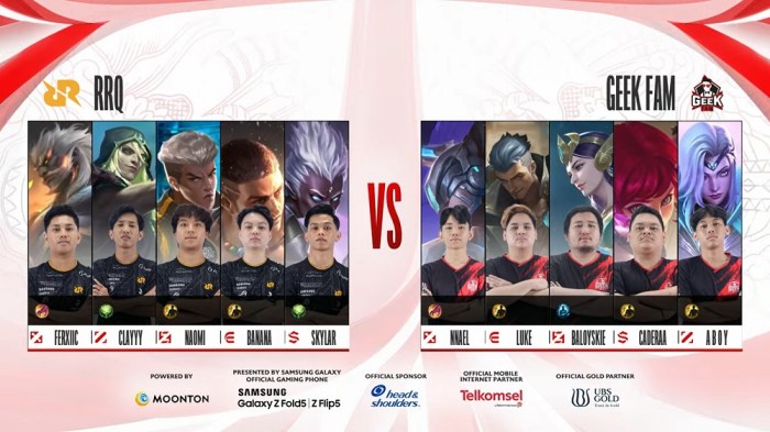 RRQ Menang 2-0 atas Geek Fam, Zaya Jadi MVP